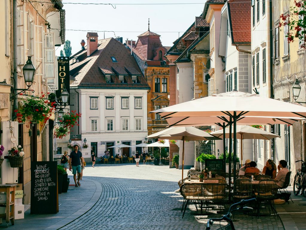 Ljubljana straatjes